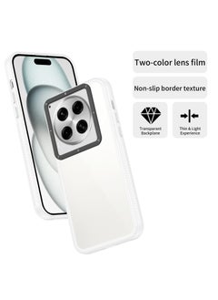 Compatible with Tecno Camon 30 Premier 5G CL9 Phone Case Cover,Dual Color Lens Ring Camera Protection Translucent TPU Soft Shell - pzsku/Z9702A7AC34DF9377E2D7Z/45/_/1717584064/213e9be9-e91b-4a35-a629-9424d089352a