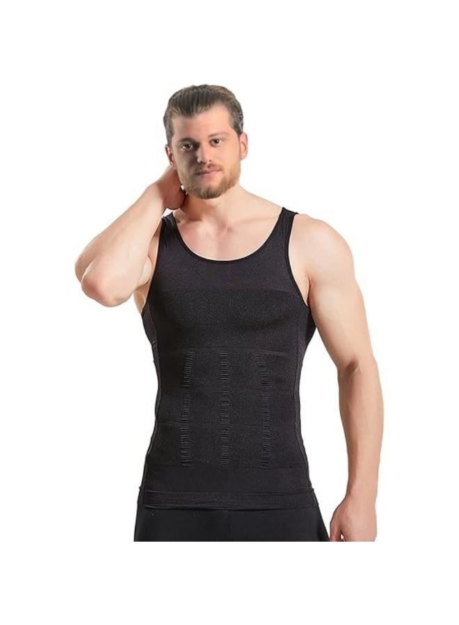 Spall Mens Slimming Body Shape Wear Corset Vest Shirt Compression Abdomen Tummy Belly Control Slim Waist  - Image 5