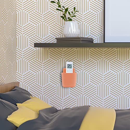 Primelife 2 Pcs Universal Remote Holders Wall Mounted Remote Control Box TV Controller Holder Air Conditioning Phone Storage Box - Multicolour - Image 4