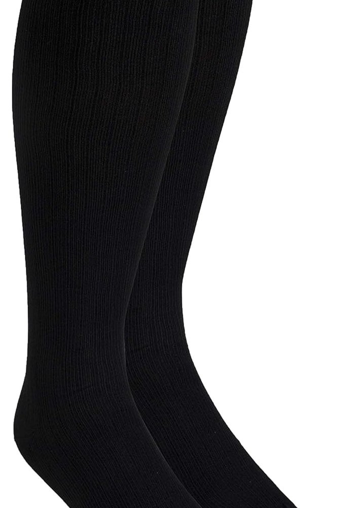 Truform Men's Compression Dress Socks, 8-15 mmHg, Knee High, Black, Medium - Image 4