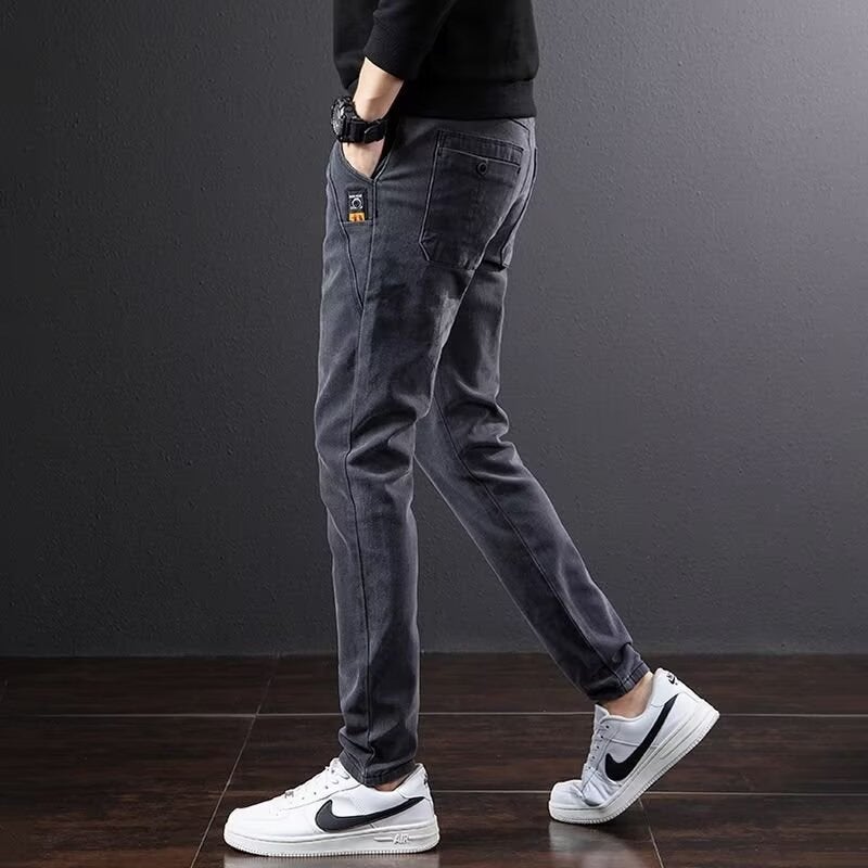 Unisex Casual Daily Denim Jeans - Image 4