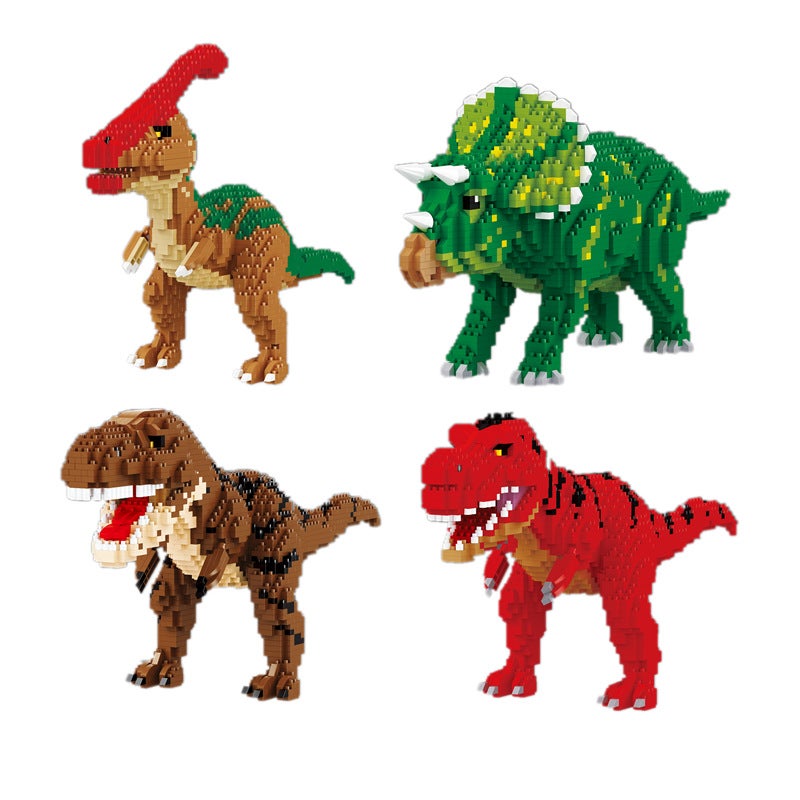 Beledi Micro-Particle Kidsren'S Creative Toys Toys Building Blocks 16088-16251 Dinosaur Skeleton Series - Image 2