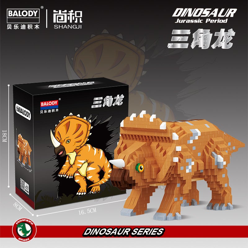 Beledi Micro-Particle Kidsren'S Creative Toys Toys Building Blocks 16088-16251 Dinosaur Skeleton Series - Image 1