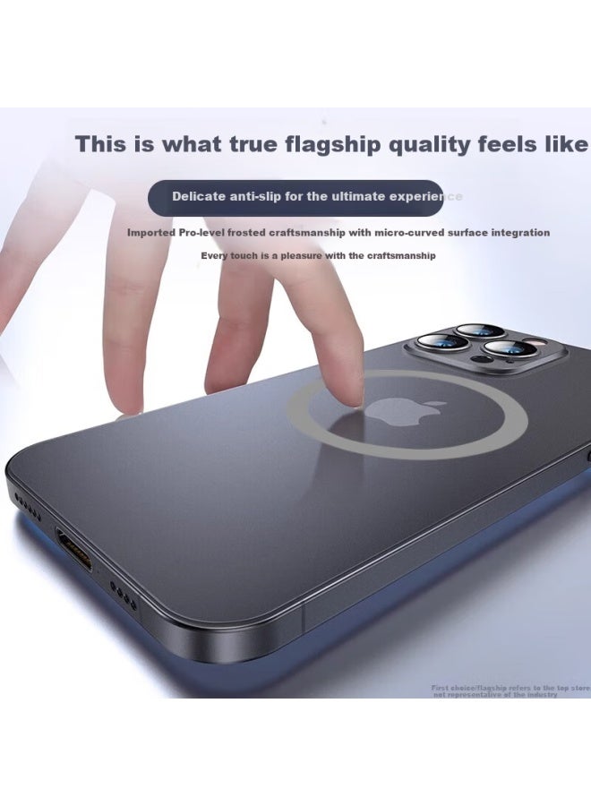 Divi Divi Ultra Thin Paper-Like Iphone 14 Case Full Body Protection Cover With Magsafe Magnetic Wireless Charging Matte Hard Shell - Image 5