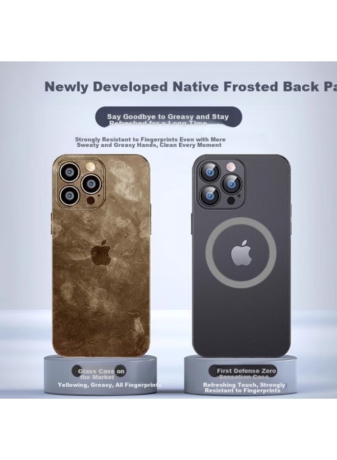 Divi Divi Ultra Thin Paper-Like Iphone 14 Case Full Body Protection Cover With Magsafe Magnetic Wireless Charging Matte Hard Shell - Image 4