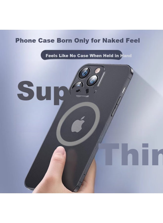 Divi Divi Ultra Thin Paper-Like Iphone 14 Case Full Body Protection Cover With Magsafe Magnetic Wireless Charging Matte Hard Shell - Image 2