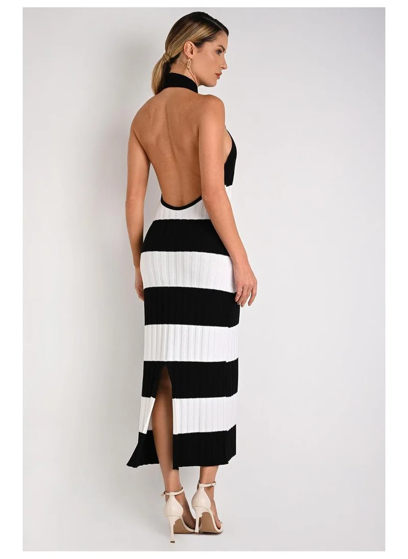 Carmen Steffens  Striped Longuette Dress for Women | Best Price UAE