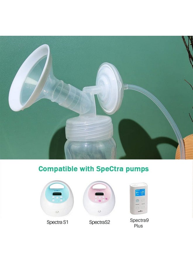  بامبموم-الولايات المتحدة قطع غيار مضخة PumpMom مقاس 21 مم لمضخات الثدي Spectra S2 وSpectra S1 وSpectra 9 Plus، وصمامات أنابيب حماية التدفق العكسي مقاس 21 مم، وليست قطع غيار مضخة Spectra الأصلية  - Image 1