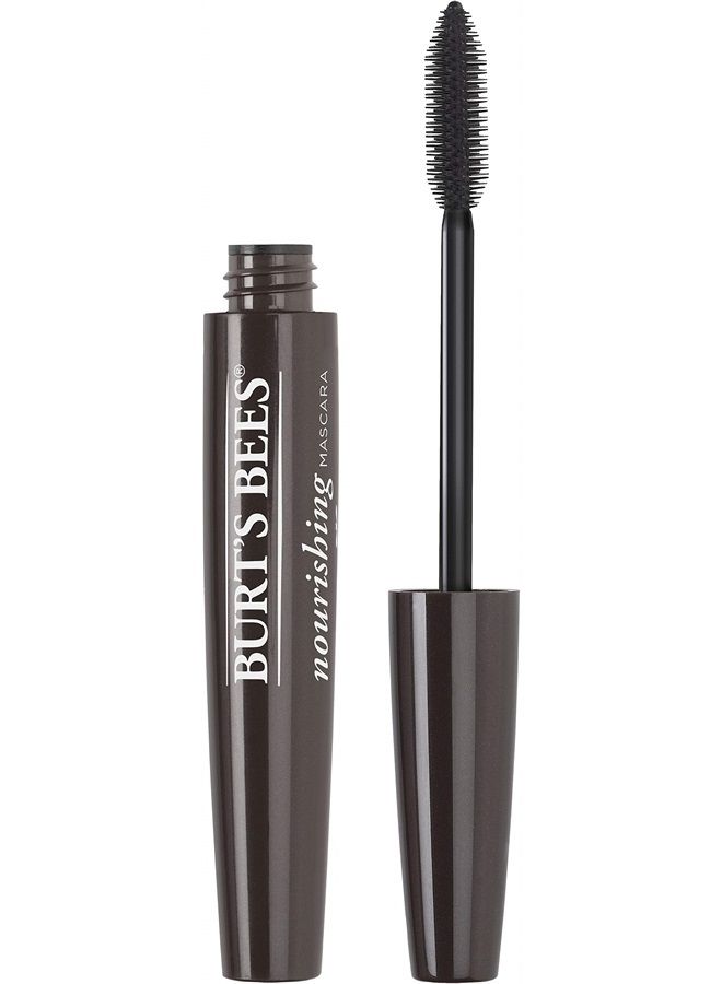 Burt's Bees ماسكارا بيرتس بيز 100% طبيعية مغذية، أسود كلاسيكي - 0.4 أونصة (عبوة من 2) - Image 2