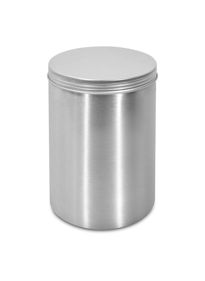 Aluminum spice box, Tea, coffee and sugar storage for trips, Silver, capacity 1000 ml - pzsku/Z970396B2194986C8F71AZ/45/_/1732625800/9740e60a-066b-4081-93ac-2d56644c50a3