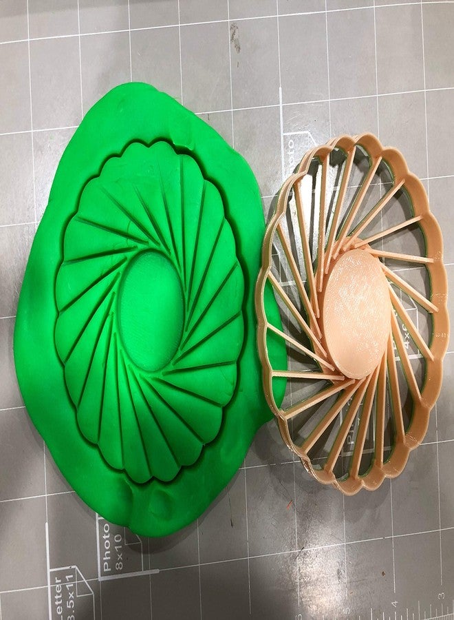 Arbi Design قطاعة بسكويت دائرية على شكل بصمة الإبهام (2.5 بوصة) - Image 2