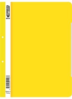 | Wire File, Compatible with Plastic Files - 80 Grams (180 A4) Capacity, Yellow, 50 Pieces