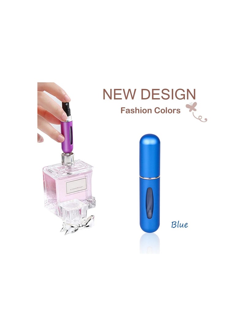 Mn Perfume Atomiser Refillable 6Pcs Travel Bottle Mini 5 ML  - Image 2