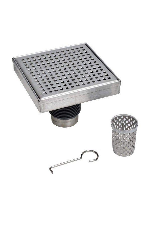 Oatey Designline 6 in. x 6 in. Square Drain Square Grate - Image 1