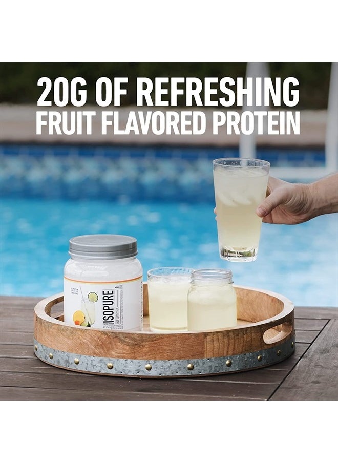 Isopure - Protein Powder, Gluten Free, Whey Protein Isolate, Post Workout Recovery Drink Mix, Prime, Infusions- Pineapple Orange Banana, 16 Servings - Image 1