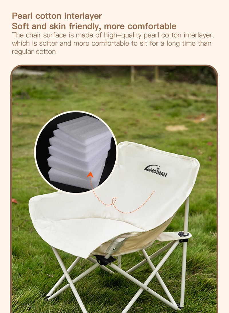 Whotman Outdoor Camping Equipment Folding Chair Stool 55*47*66CM - Image 4
