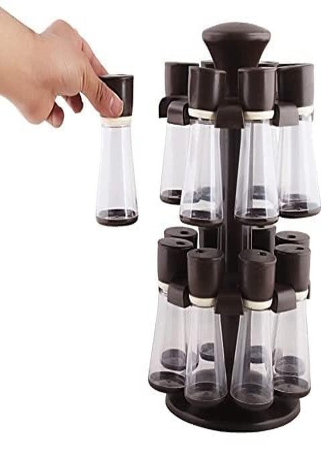 zefran 12 in 1 Spice Rack Plastic Spice Rack Spice Storage Container Rack Container Rack Spice Set - Image 4