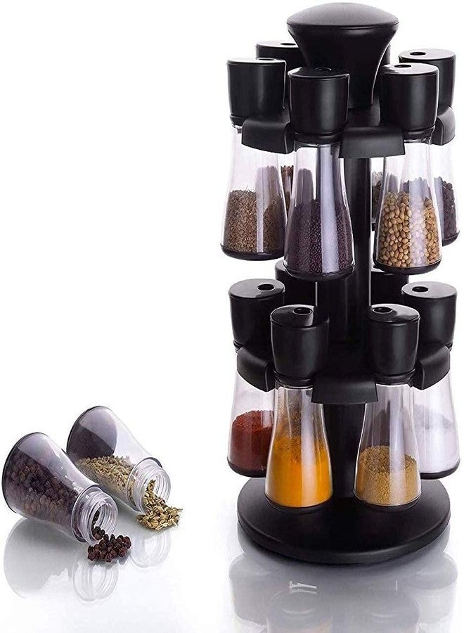 zefran 12 in 1 Spice Rack Plastic Spice Rack Spice Storage Container Rack Container Rack Spice Set - Image 1