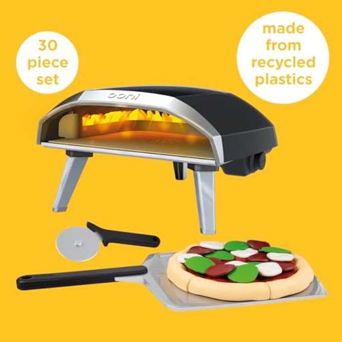 OONI KODA PIZZA OVEN | TOY PIZZA OVEN FOR CHILDREN AGED 3+ | FEATURES REAL FLAME-EFFECT LIGHT - Image 3
