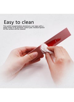 Ymiko 12.1 Dual Uses Lipstick Mold Diy Lip Balm Maker 246 Cavity Household Beauty Lipstick Mold Tool Rose Gold Aluminum Alloy(6 Holes)  - Image 4