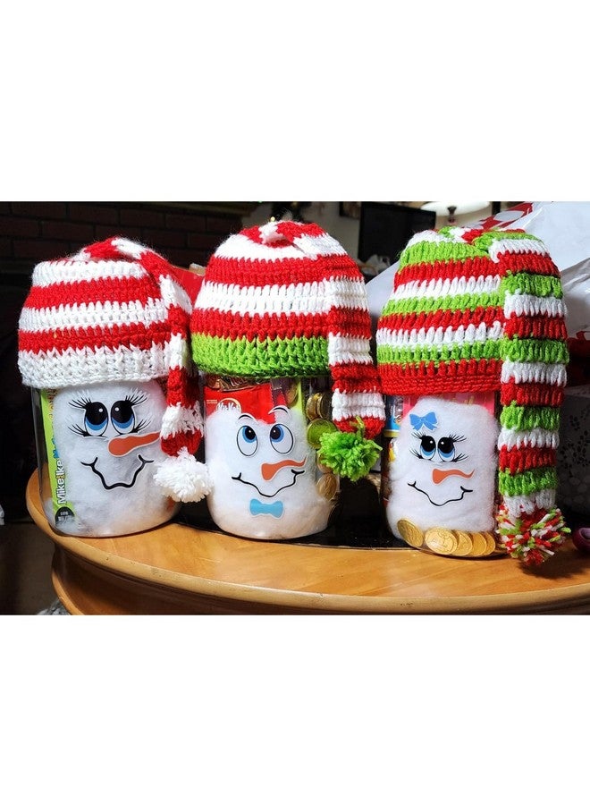 Finduat 33 Pcs Snowman Face Stickers For Christmas Ornaments, Vinyl Decals Diy Craft Art Stickers For Christmas Ball/Water Bottles, Vinyl Christmas Stickers For Home Christmas Window Sticker Party Decorations - Image 4