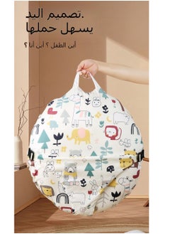 شو وو وسادة Baby Look Up and Lying، وسادة الرضاعة للرضاعة الطبيعية، وسائد الرضاعة الطبيعية الأصلية متعددة الوظائف ذات الحجم الكبير تمنح الأم والطفل المزيد من الدعم مع غطاء قطني قابل للإزالة  - Image 3