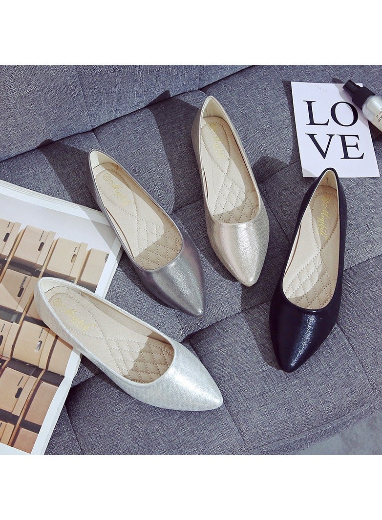 KUYING Flat Sole Single Shoe Women - Image 4