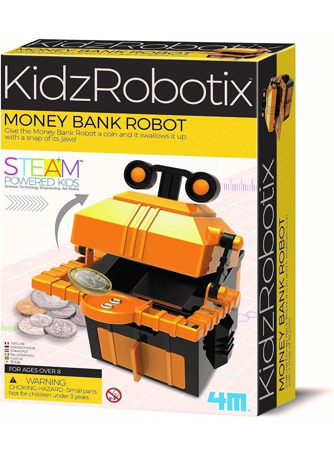 4M KidzRobotix Money Bank Robot Activity Kit - Image 1