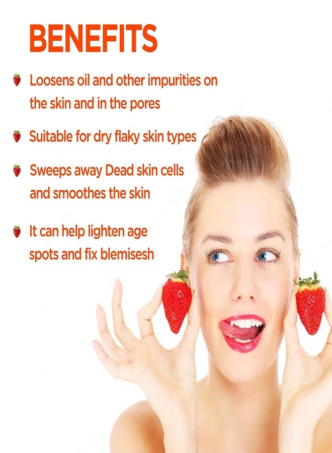PINK ROOT Strawberry Facewash Oil Control Gel - Deep Pore Cleansing For Smooth Skin, Helps Remove Blackheads & Reduce Acne Breakout - Daily Cleaner & Moisturizer For Men & Women (Strawberry 100ml) - Image 3