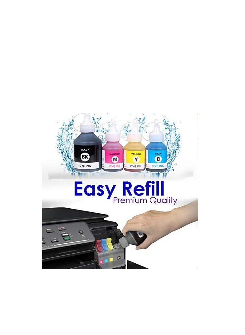 Terabyte 103 لطابعة EPSON EcoTank عبوة مزدوجة 70 مل/زجاجة سوداء 4500 صفحة/زجاجة لطابعة Epson L1110‎ L3110 L3111 L3150 L3151 L3156 L3160 L5190‎ - Image 4