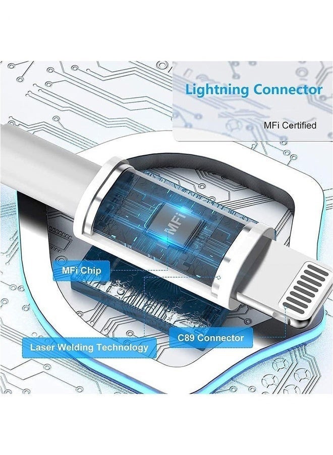 كيلا سماعات أذن سلكية مع موصل Lightning وعزل الضوضاء داخل الأذن لهاتف IPhone 14/13/12/11/SE/X/XR/XS/8/7 (ميكروفون مدمج وتحكم في مستوى الصوت) - Image 3