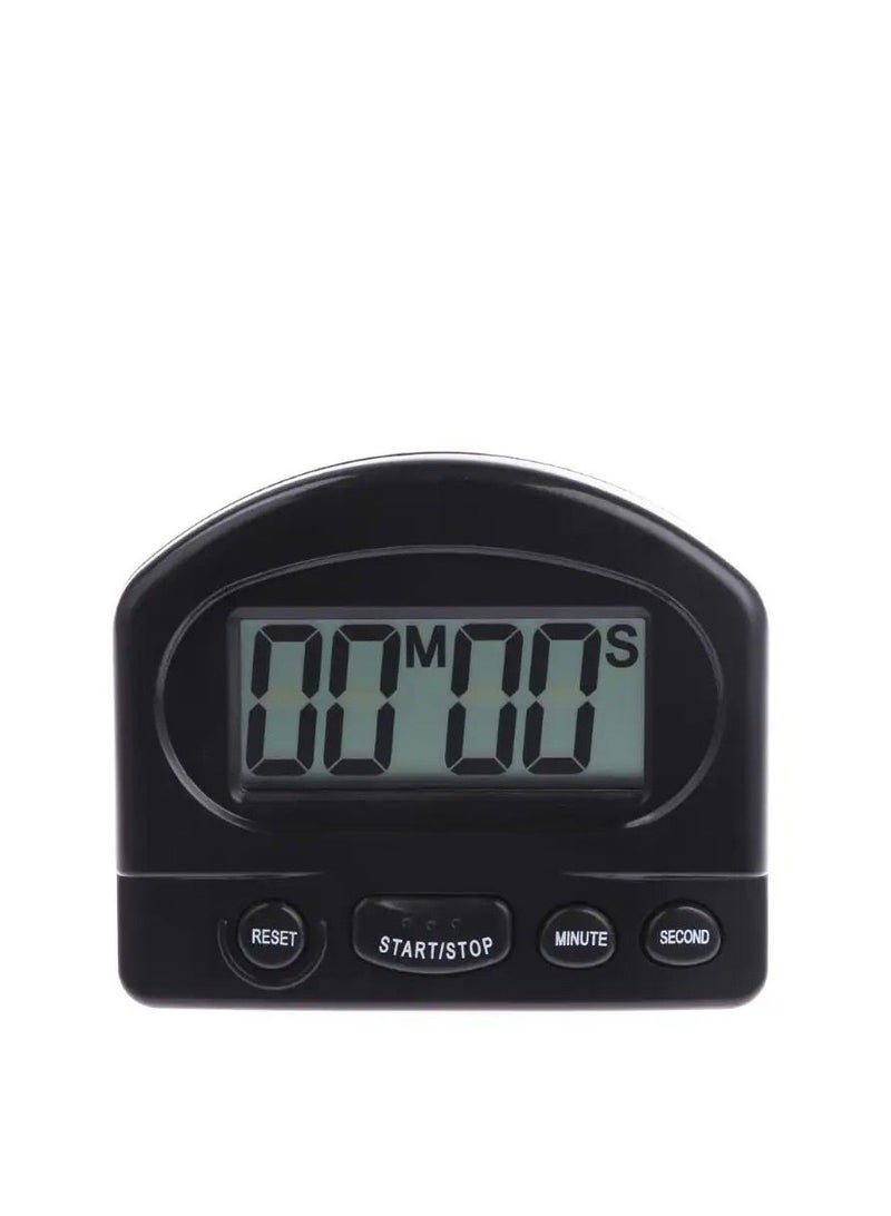 ESPRESSO-0039 Mini LCD Thermometer and Hygrometer (Black) - Image 1