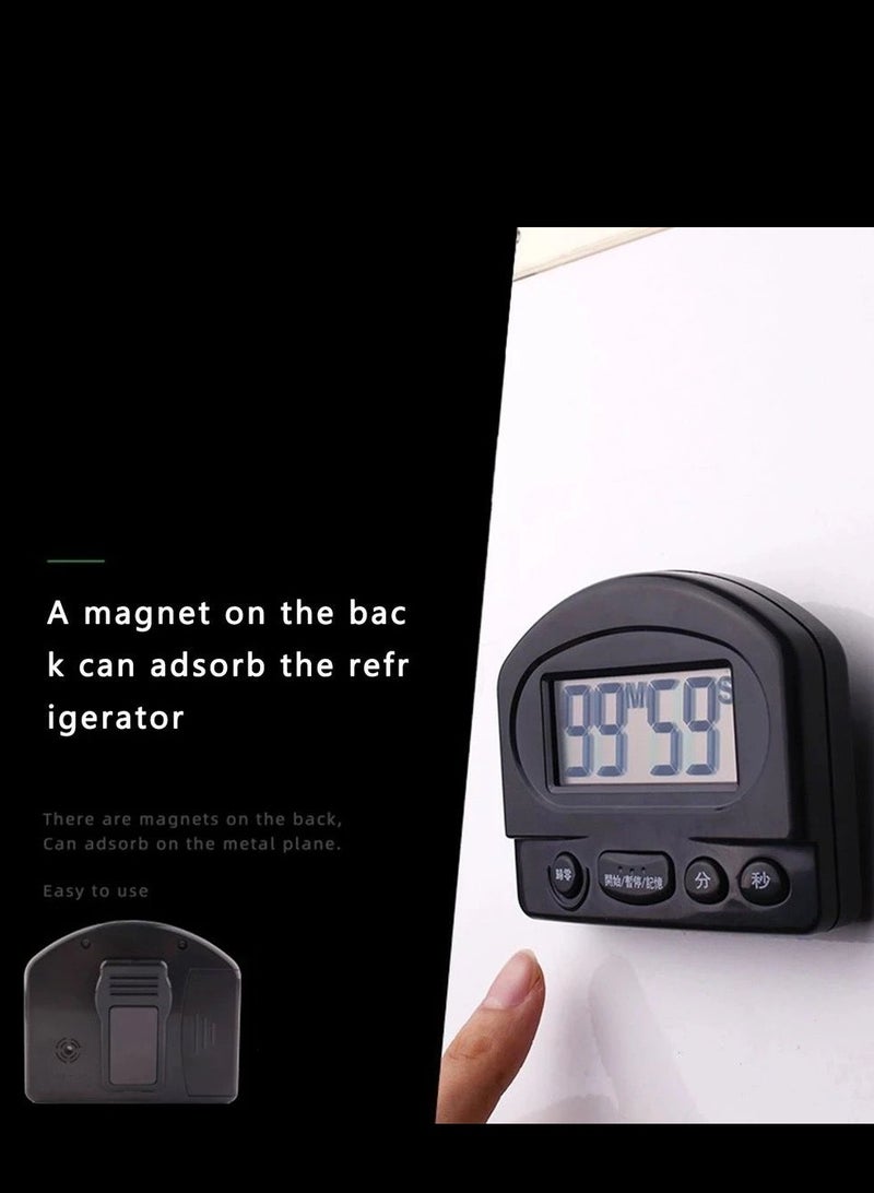 ESPRESSO-0039 Mini LCD Thermometer and Hygrometer (Black) - Image 2