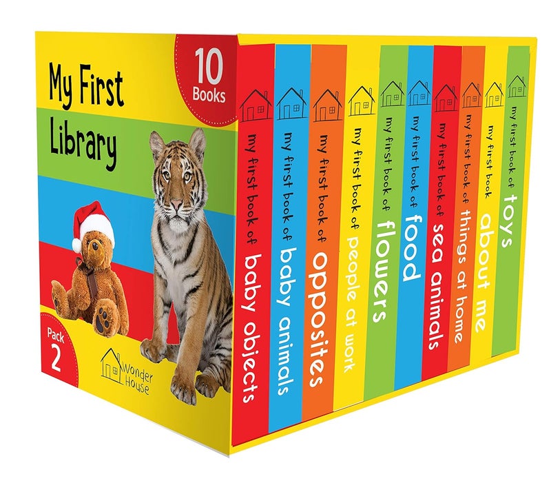 My First Library Pack 2: Boxset of 10 Board Books For Kids - Image 1