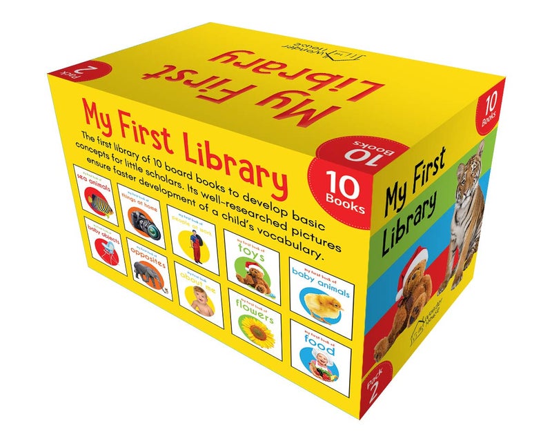 My First Library Pack 2: Boxset of 10 Board Books For Kids - Image 5