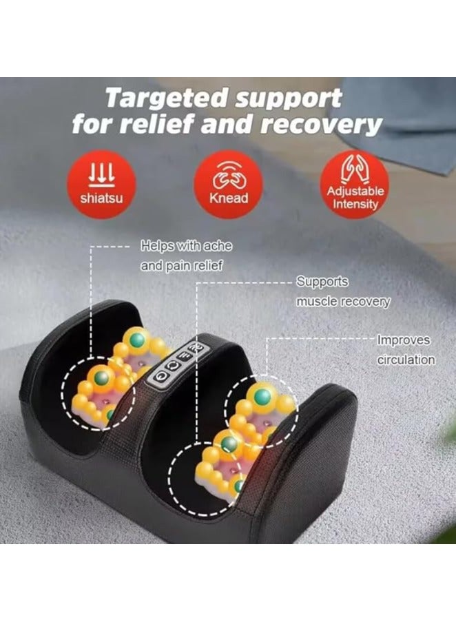 Halamine Electric Multifunctional Foot Massager, Leg Massage, Foot Acupressure Point Massager, 15 Minute Timed Warm Massager, Leg Pain Massage Tool, Blood Circulation - Image 4