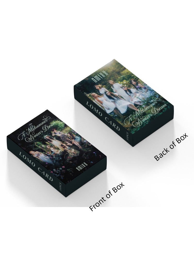 EHOME 55Pcs NMIXX 2023 New Album A Midsummer NMIXX's Dream Lomo Card - Image 4