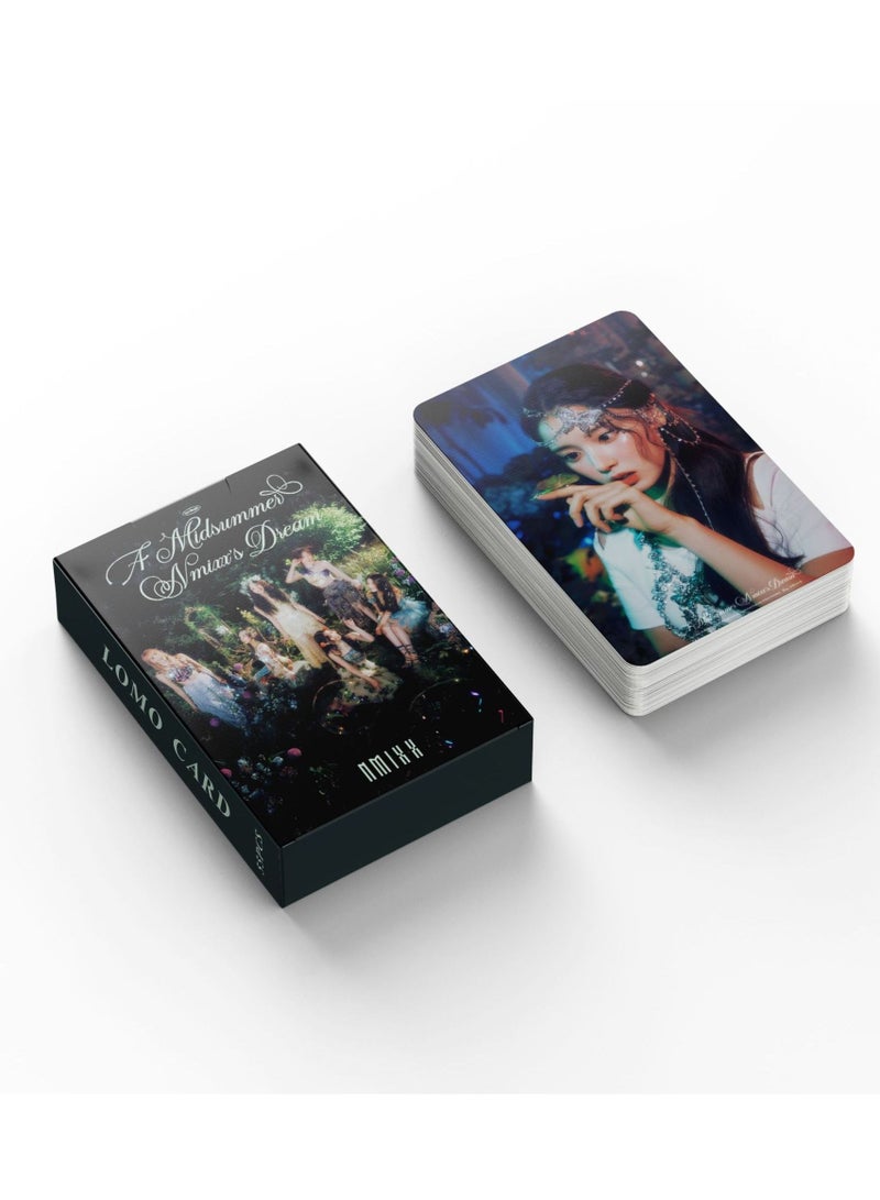 EHOME 55Pcs NMIXX 2023 New Album A Midsummer NMIXX's Dream Lomo Card - Image 3