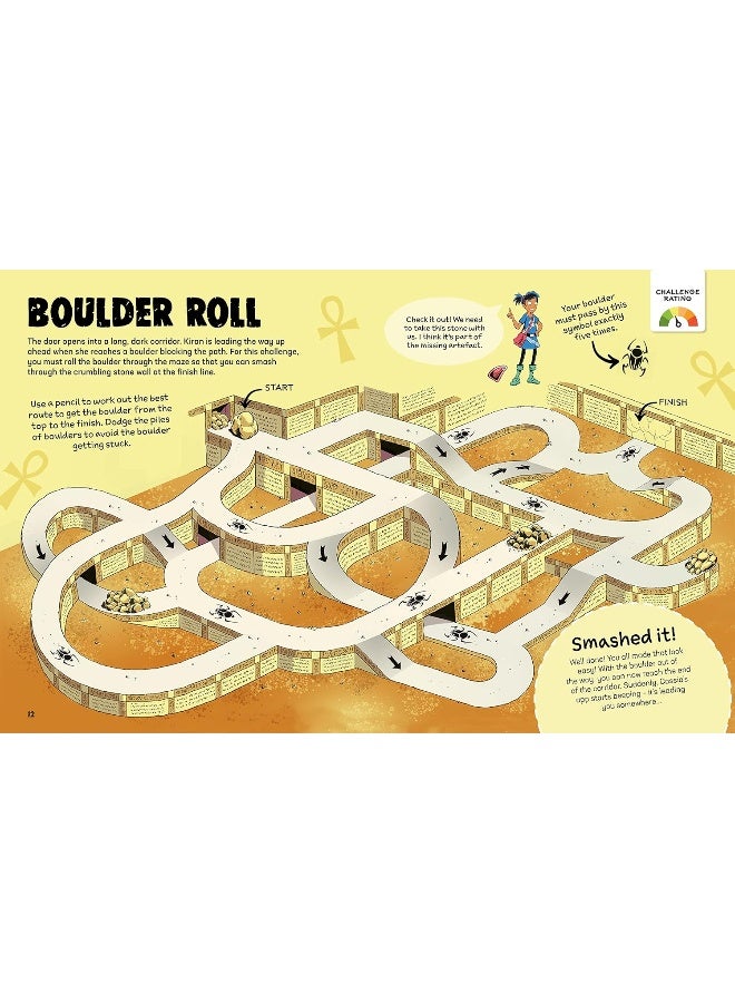 Kingfisher Books Ltd Escape Room Puzzles: Tomb of the Pharaohs - Image 2