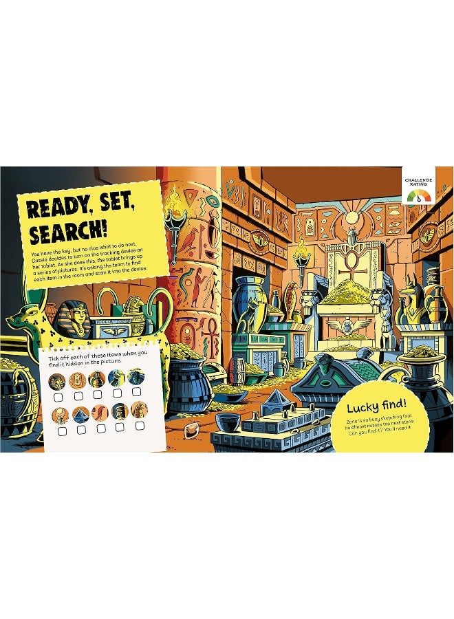 Kingfisher Books Ltd Escape Room Puzzles: Tomb of the Pharaohs - Image 3