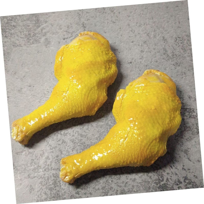Realistic Chicken Drumstick Artificial Leg Photo Prop Craft Decor - Image 5