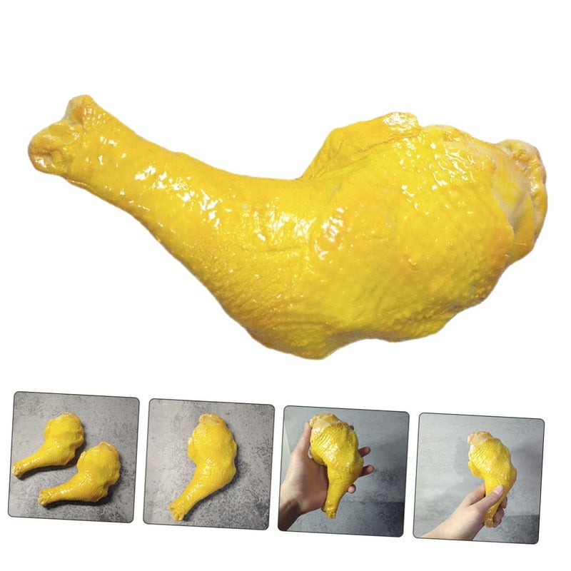 Realistic Chicken Drumstick Artificial Leg Photo Prop Craft Decor - Image 4