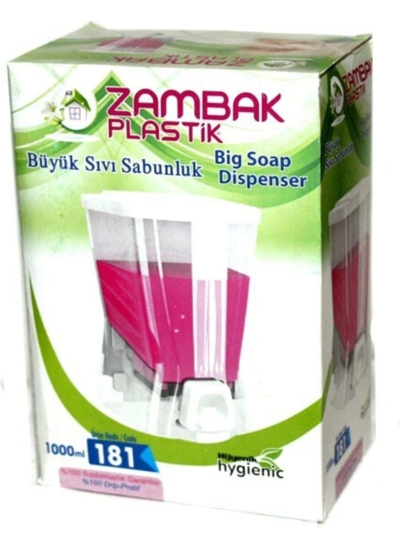 Zambak Liquid Soap Dispenser 100 ml ZP-181 - pzsku/Z9704B5AF065839532191Z/45/_/1737203236/3bf8dd7d-4c82-404f-b9b7-1289d6d6dc7c