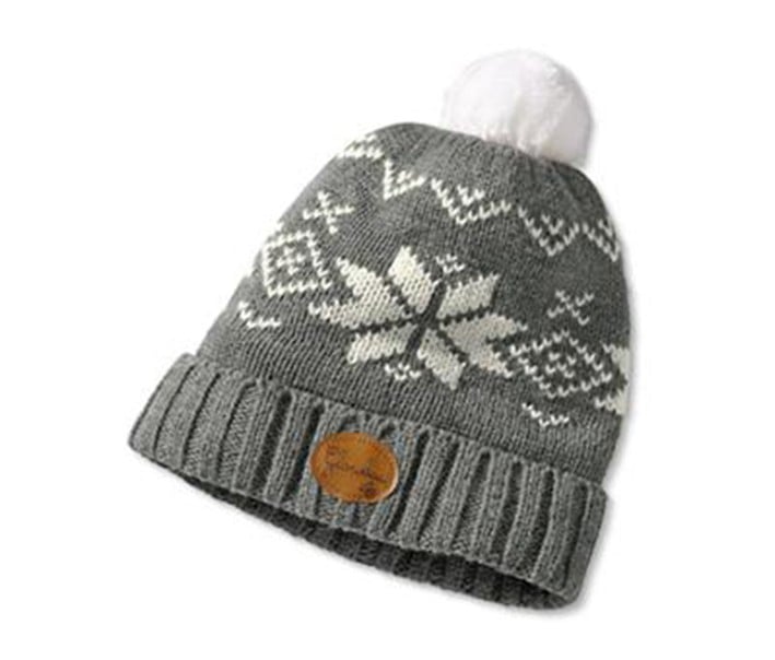 Tchibo Kids Hat With Glowing Pom Pom, Grey  - Image 3