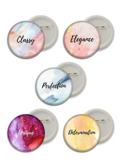 D2c D2c Inspirational/Motivational Button Badges (Perfection~Unique)  - Image 1