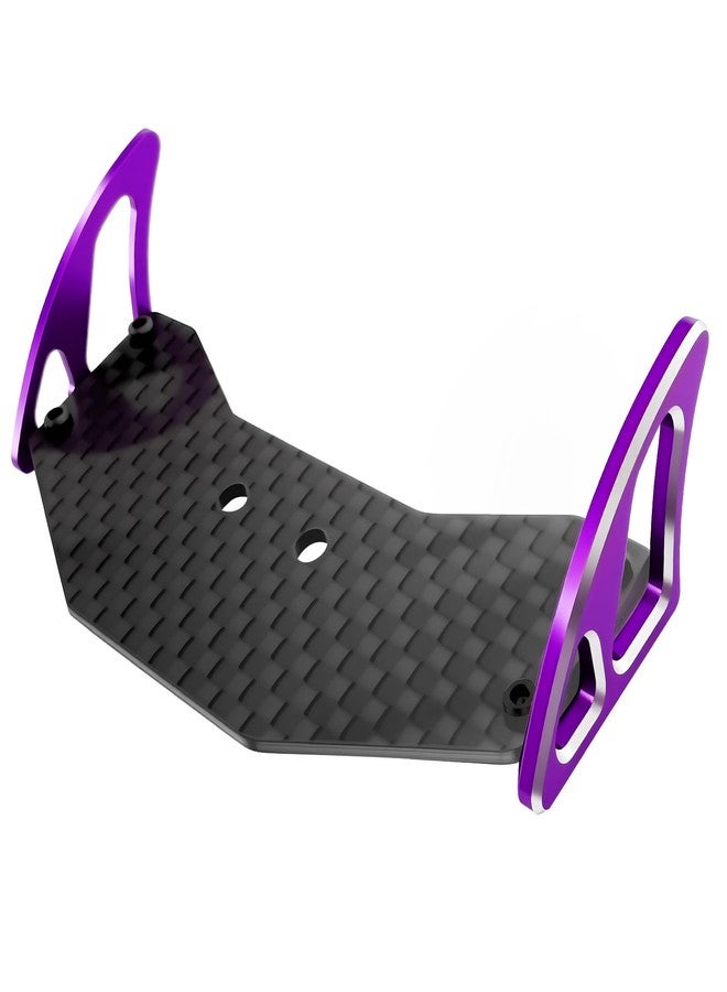 FSDKEDUF Aluminum Rear Body Wing Spoiler for RC Car for Losi Micro-B Durable CNC Upgrade Parts RC Car Accessories for Performance & Replacement (Purple) - Image 1