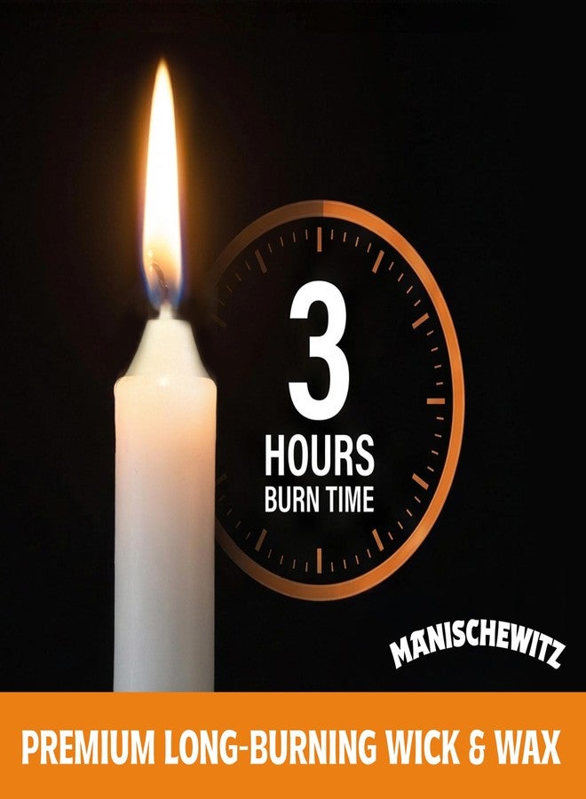 Manischewitz Shabbat Candles 72 Count | Burns for 3 Hours, Fits Standard Candlestick Holders, Perfect for Shabbos and Holidays - Image 4