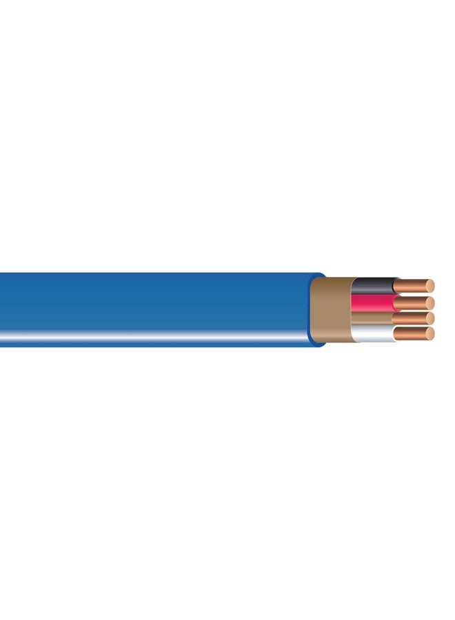 Southwire Romex SIMpull Wire, 14 Gauge, 3 Conductor, 100 Ft, W/G NM-B Cable, Blue, 63946928 - Image 2