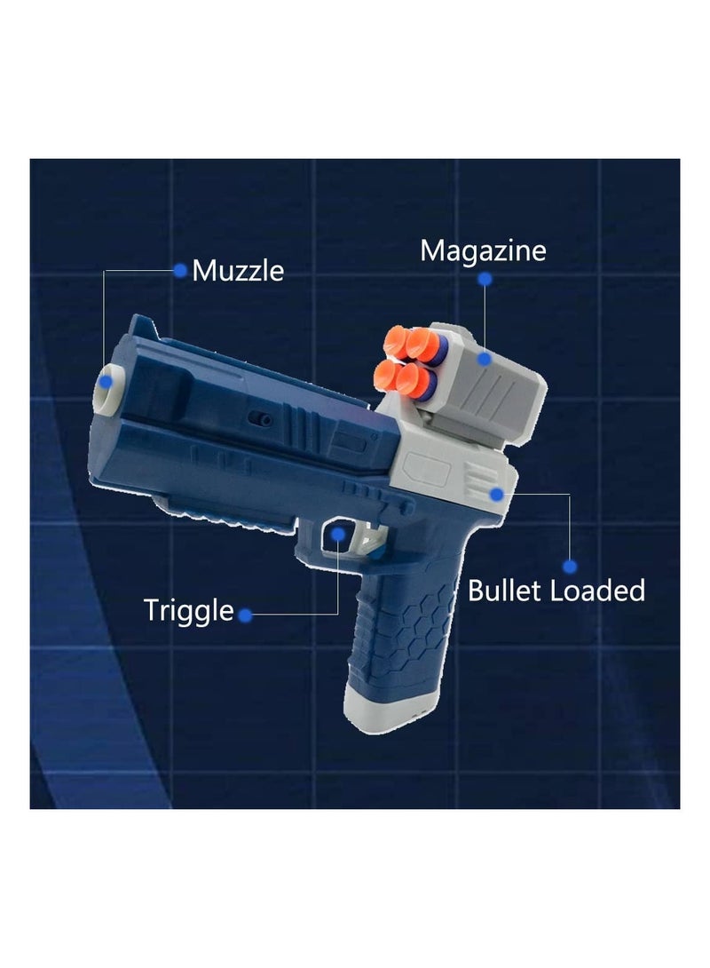 GECKO Gun Revolver Soft Bullet Gun Airsoft Pistol Gun Toy Assorted Mix Color - Image 4