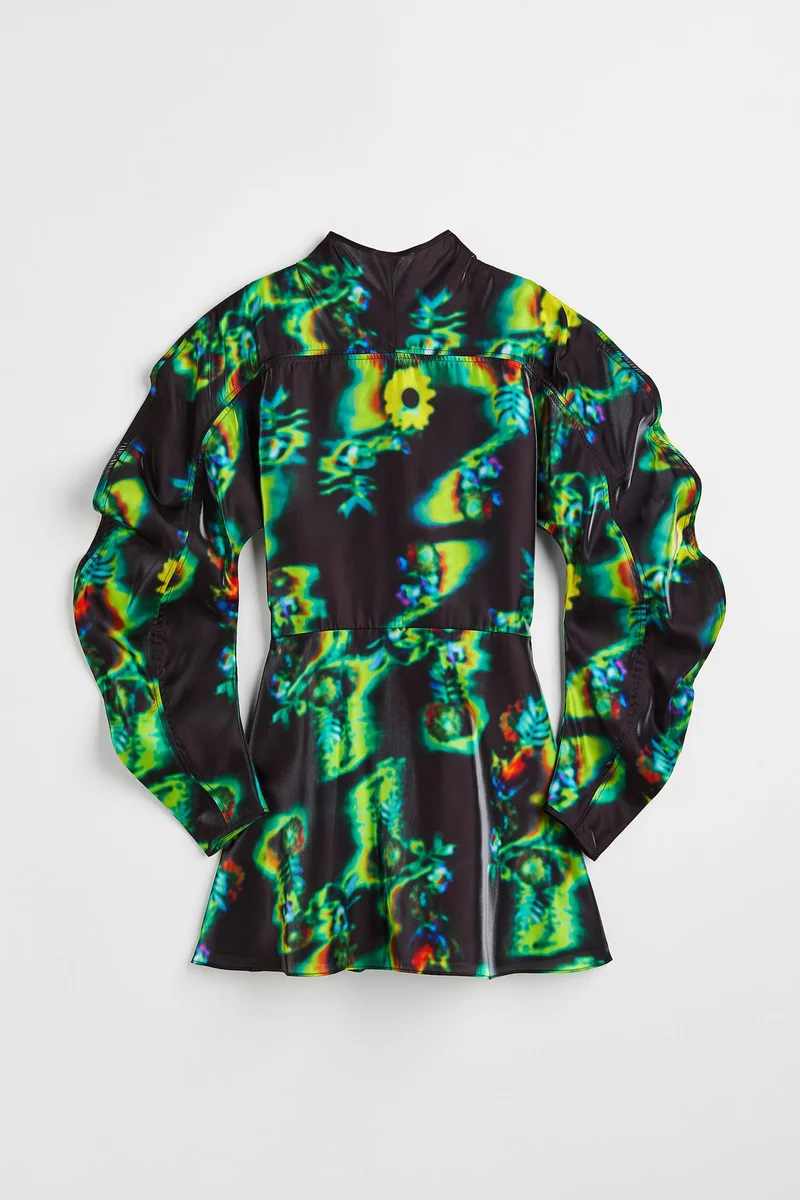 اتش اند ام فستا بيبي دول بأكمام مستديرة